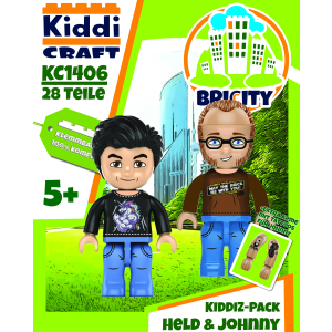 Kiddicraft KC1406 KIDDIZ Figuren-Pack: Held der Steine...