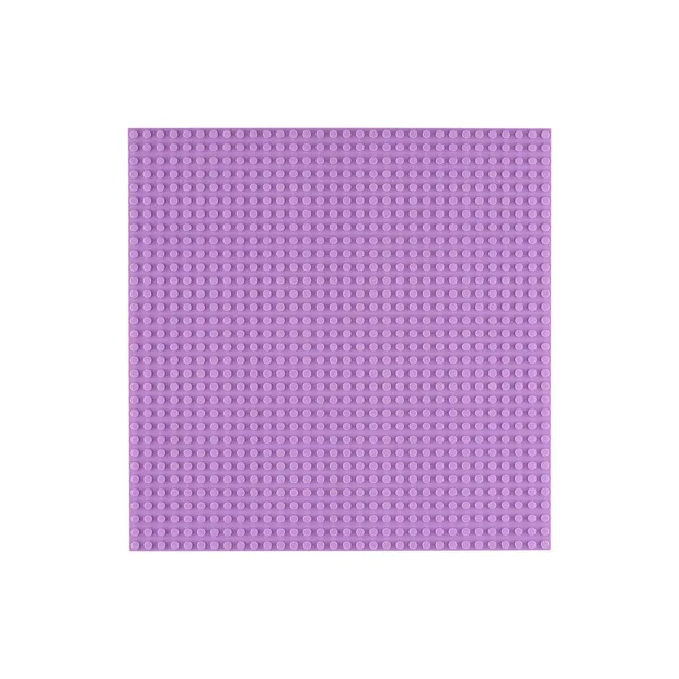 Strictly Briks Stackable Baseplate 32x32 Noppen, 25,5x25,5 cm Lavendel