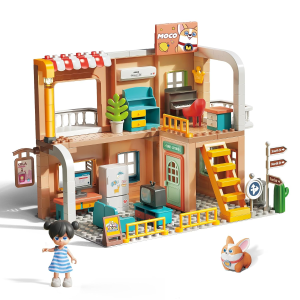 Feelo 1806  Puppenhaus: Stadtvilla - große...