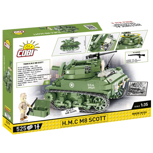 Cobi 2279 H.M.C M8 Scott