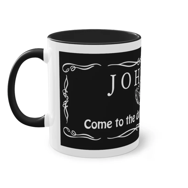 Johnnys Merch: "Come to the dark side" Kaffeepott (0,33l)