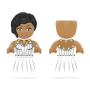 Kiddicraft KC1407 KIDDIZ Figuren-Pack: Hochzeit