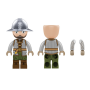 Kiddicraft KC1410 KIDDIZ Figuren-Pack: Ritter