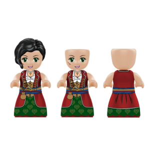 Kiddicraft KC1411 KIDDIZ Figuren-Pack: Piraten Crew