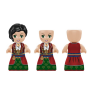 Kiddicraft KC1411 KIDDIZ Figuren-Pack: Piraten Crew