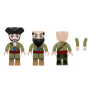 Kiddicraft KC1411 KIDDIZ Figuren-Pack: Piraten Crew