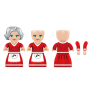 Kiddicraft KC1412 KIDDIZ Figuren-Pack: Weihnachtsmann