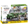 Cobi 2297 U.S. Willys MB & Trailer