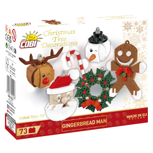 COBI 20013 Weihnachtsdeko - Christbaumschuck Lebkuchenmann