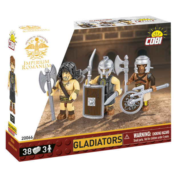 COBI 20066 Römische Gladiatoren 3er Set