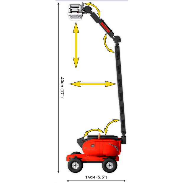 COBI 1683 Manitou 280TJ Mobile Arbeitsbühne