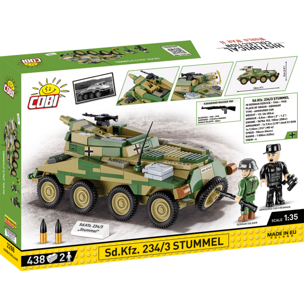 Cobi 2288 Sd.Kfz. 234/3 Stummel