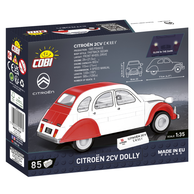 Cobi 24513 Citroen 2CV Dolly (Youngtimer Collection)