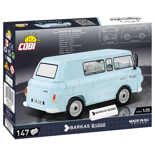 Cobi 24600 Barkas B1000 hellblau