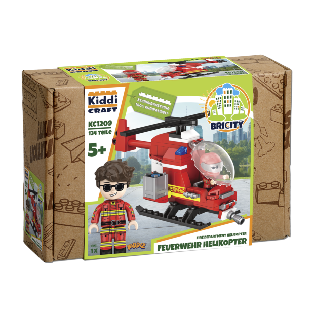 Kiddicraft KC1209 Feuerwehr Helikopter