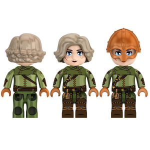 Kiddicraft KC1419 Kiddiz Figuren-Pack: Dungeon Raider