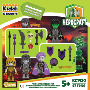 Kiddicraft KC1420 Kiddiz Figuren-Pack: Nekromanten