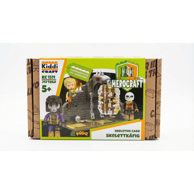 Kiddicraft KC1511 Dungeon Skelett-Käfig