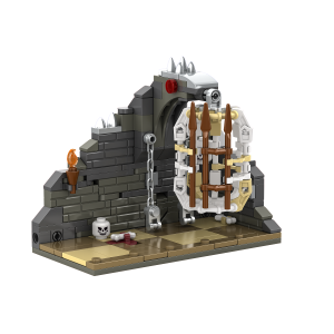 Kiddicraft KC1511 Dungeon Skelett-Käfig