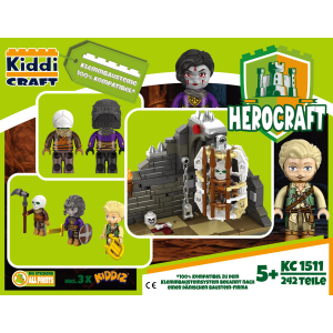 Kiddicraft KC1511 Dungeon Skelett-Käfig