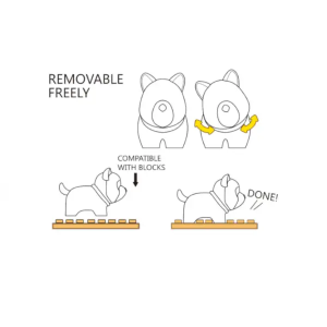 HPD Hund - große Klemmbausteine