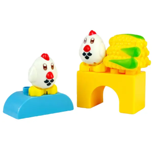 HPD Huhn - große Klemmbausteine