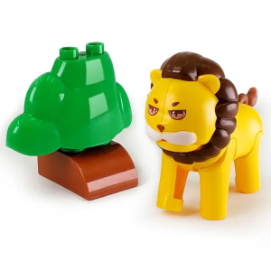 HPD Löwe - große Klemmbausteine