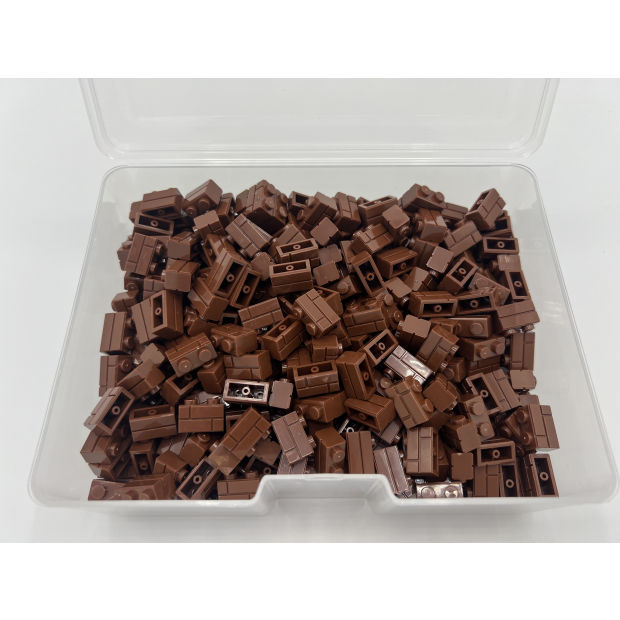 Konvolut Masonry Bricks 2x1 in Brown - Mauersteine Braun