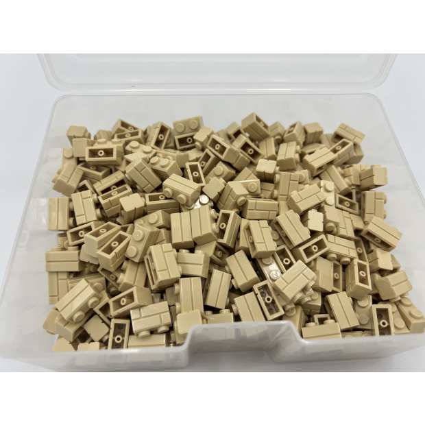 Konvolut Masonry Bricks 2x1 in Tan - Mauersteine Sandfarben
