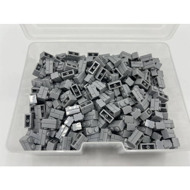 Konvolut Masonry Bricks 2x1 in Lightgrey - Mauersteine Hellgrau