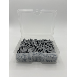 Konvolut Masonry Bricks 2x1 in Lightgrey - Mauersteine...