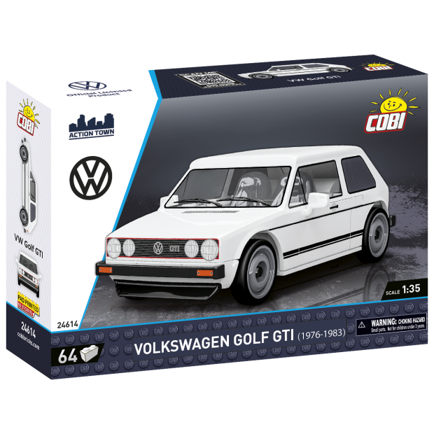 Cobi 24614 Volkswagen Golf GTI (1976-1983) weiß