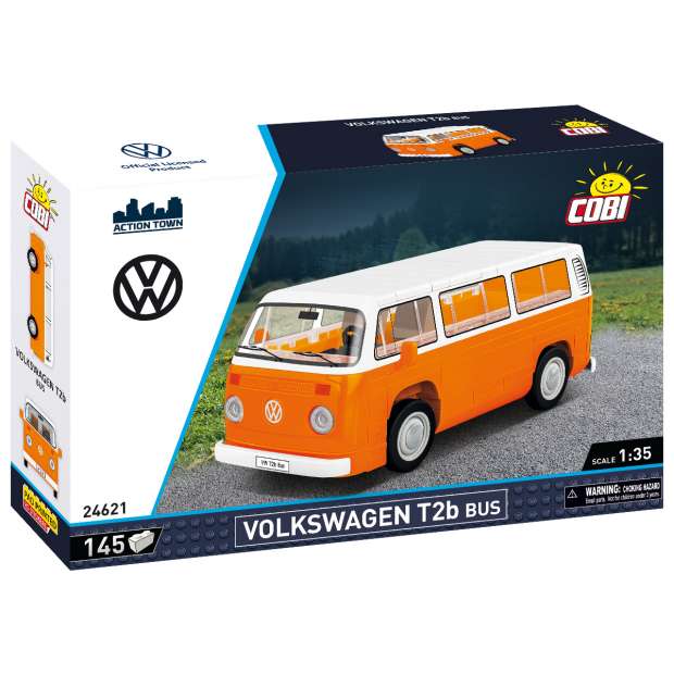 Cobi 24621 Volkswagen T2b Bus orange