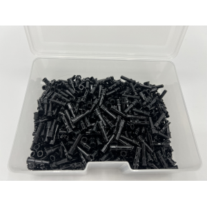 Technik Pin 3L mit Achsaufnahme schwarz 200g / ca. 570St.