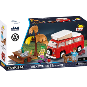 Cobi 24616 Volkswagen T2a Camper mit Dachzelt