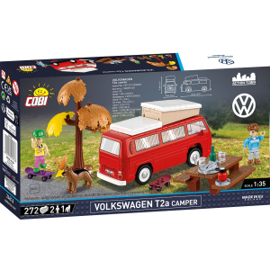 Cobi 24616 Volkswagen T2a Camper mit Dachzelt