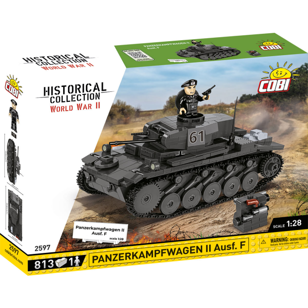 Cobi 2597 Panzerkampfwagen II Ausf. F