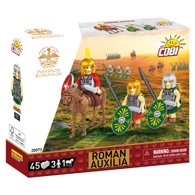 COBI 20073 Römische Auxilia - 3 Soldaten Figuren