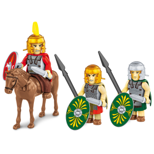 COBI 20073 Römische Auxilia - 3 Soldaten Figuren