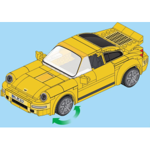 CaDA 51079 RUF Yellow Bird RC