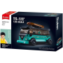 Sluban M38-B1191 türkiser Freizeit-Bus - Surfing - B-WARE