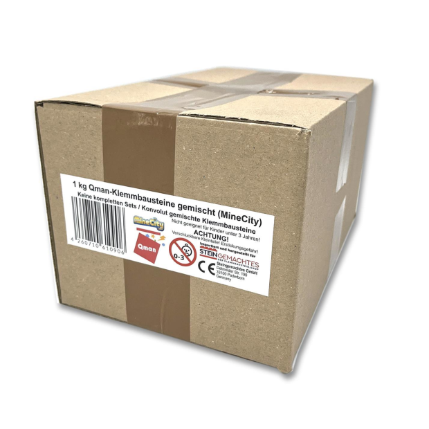 1 kg Klemmbausteine -gemischt- (Konvolut)