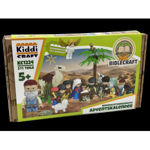bestellbar ab November 26 -  Kiddicraft KC1224 Biblecraft Adventskalender