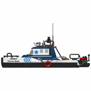 Mould King 10084 Polizei Boot