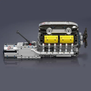 Mould King 10202 Lambo V12 - Motor und Getriebe