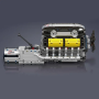 Mould King 10202 Lambo V12 - Motor und Getriebe