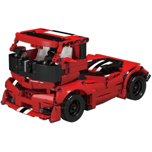 Mould King 10076 - 3 in 1 Creative Idea Set (Roter Sportwagen, LKW & Düsenjet)