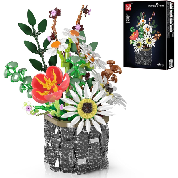 Mould King 24107 Gänseblümchen-Blumentopf