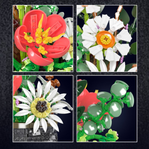 Mould King 24107 Gänseblümchen-Blumentopf