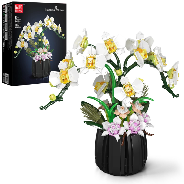 Mould King 24108 Orchidee im Topf